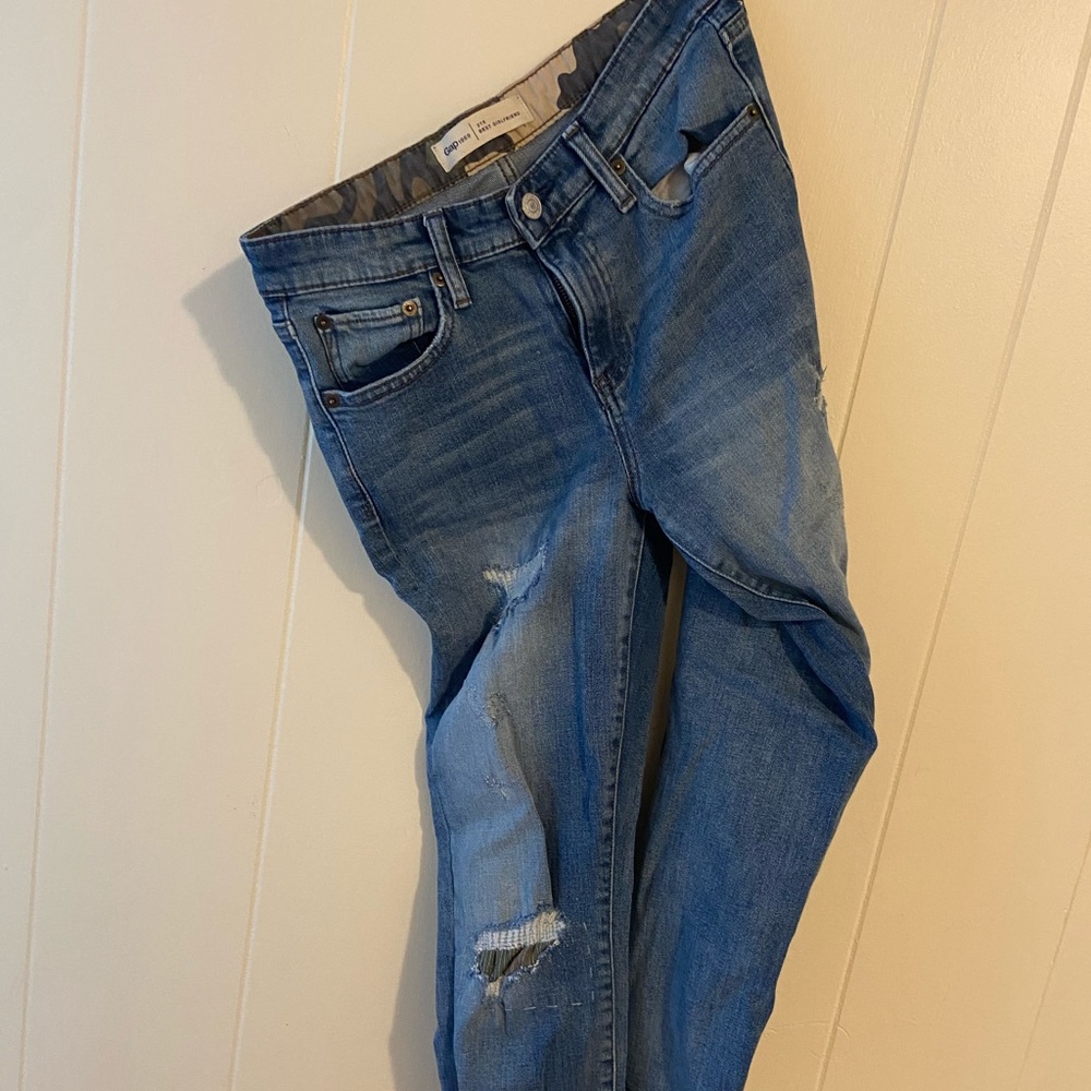 Camo denim